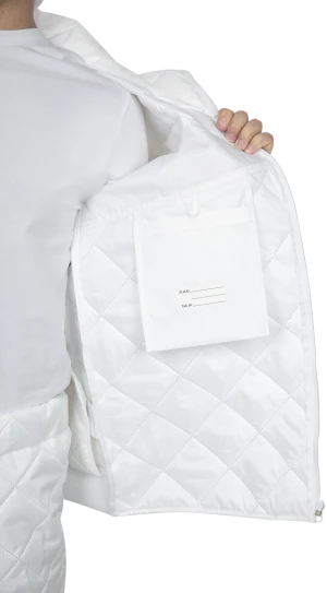 Куртка утепленная АПРЕЛЬ, белая