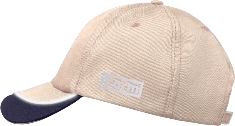 Бейсболка IFORM, бежевый-т.серый Шап 015.1
