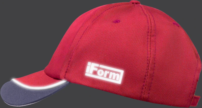Бейсболка IFORM, красный-серый Шап 557.1