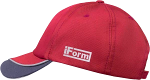 Бейсболка IFORM, красный-серый Шап 557.1