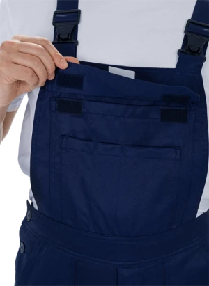 Костюм мужской ТЕХНИК 2 от механических воздействий и ОПЗ (куртка, полукомбинезон), темно-синий/серый Кос 099