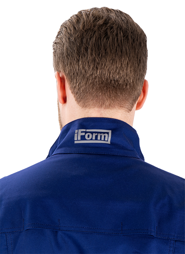 Куртка мужская iForm FX/ЭФИКС для защиты от механических воздействий и ОПЗ, цвет синий