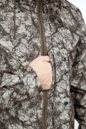 Куртка мужская АРГУТ, цвет оливковый/камни Кур 914