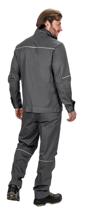 Костюм мужской ДЮРАБЛ от механических воздействий и ОПЗ (куртка, брюки), серый Кос 832