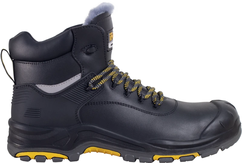 Ботинки iForm® ORIGINAL (ОРИДЖИНАЛ) с КП и КС нат мех, кожаные ПУ/нитрил