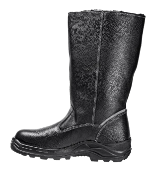 Сапоги TURBO высокие с КП и КС нат. мех, хромовые, ПУ/нитрил (м.60КПКСН)