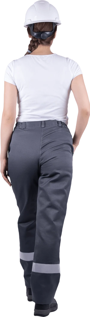 Костюм РОУД летний, серый-красный, женский (Куртка+брюки) Кос 790