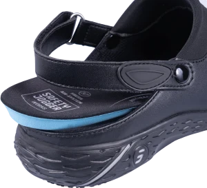 Полуботинки (тип сабо) DANY (ДЕНИ), женские, иск кожа, ЭВА/резина (черный/BLK) КРО 4349